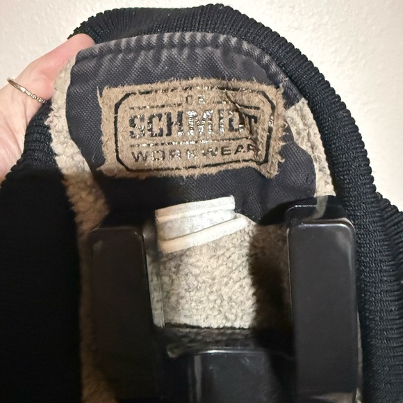 Men's Dark Brown Vest with Ribbed Collar - Picture 6 of 7